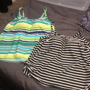 Cocos Swim SZ 18 Tankini Top 2 pack